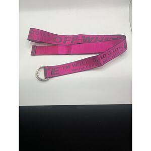 Off-White D Ring‎ Belt 4ft long (48inches) Magenta